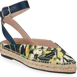 NWT STUART WEITZMAN Tropical Pattern Espadrilles